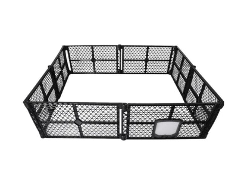 PaWz Pet Playpen Folding Dog Plastic L Large PT1122-L-BK_NZ