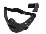 Lamb Mask Black Durable Adjustable Resin Cosplay Mask for Halloween Carnival Parties V1294-YM0714-3115210185611