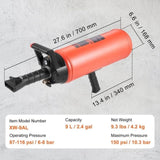 Tire Bead Seater, 2.4 Gal/9 L Air Tire Bead Blaster, 150 PSI Handheld Bead Bazooka, Portable Tire V952-LTBCQ9L145PSI37Y1V0