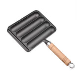 Sausage Grilling Professional Efficient Prevents Stick Spill Proof Thickened Cast Iron Sausage V1294-YM0901-3118240108511