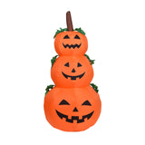 3.9FT Halloween Inflatables Pumpkin Outdoor Decorations LEDs Blow Up Inflatables 3 Inflatable V1294-YM0901-L6888US
