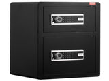 Double Door 3.5 cu.ft Safe Box with Key Lock Password Fireproof Bag Black V952-LMBXXLS3139CMP3A6V9