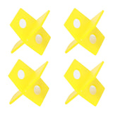 200Pcs DIY Tile Leveling System Kit Floor Wall Ceramic Tile Paving Tools Building Supply Yellow V1294-YM0901-3114200067811