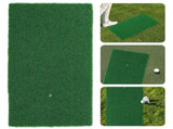 Portable Foldable Golf Turf Mat for Indoor and Backyard Practice - Green Putting V1366-AZ2-W-17240