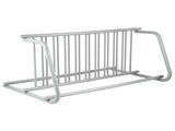 10 Holders Floor Bike Rack, 59" Length All-Steel Grid Bike Rack, 10-Bike Capacity Dual-Side Storage V952-TCJ-10C0000000001V0