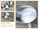 Stainless Steel Soup Ladle Serving Spoon Kitchen Cooking Utensil Water Ladle and Easy to Clean V1366-AZ2-W-13240