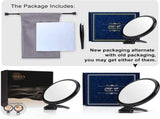 20X Magnifying Hand Mirror Two Sided Use for Makeup Application, Tweezing, and Blackhead/Blemish V178-14421