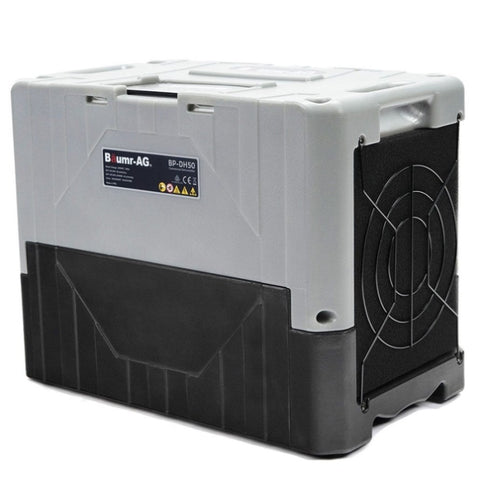 Baumr-AG 50L/day Commercial Air Dehumidifier for Mould, Portable, Stackable, LCD Display, Wheels V219-SPCAIRBMH50A