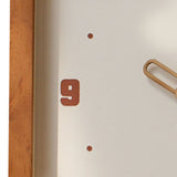 Wall Clock Battery Powered Fashionable Square Minimalist Wooden Clock Silent Modern Clock Decorative V1294-YM0901-3115240110812