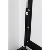 Queen DIY Wall Bed Hardware Kit with Black handle Frame & Mechanism for Custom Build V63-953611