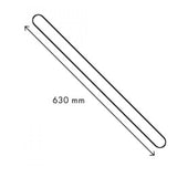Black rustique braided magnetic tieback V1008-948621-C180