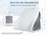 Adjustable Wedge Pillow Headboard Set for Sleeping & After Surgery, Ergonomic Reading Pillow for V1107-109-84056