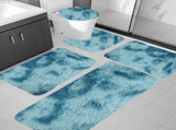 5Pc Bath Mats for Bathroom, Quick-Dry Bathroom Rugs Sets Washable Non-Slip Bath Mat Ultra Soft V1189-LWWAL-20260325-01103