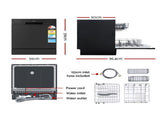 Devanti 8 Place Settings Benchtop Dishwasher Black BDW-8-02G-BK
