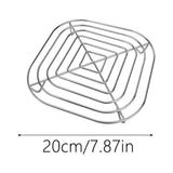 Stainless Steel Grill Rack Suitable for Air Fryer, Replacement Bakeware Tray with Lids, 9x9 Baking V1370-AZ4-24034