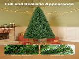 Christmas Tree, 1.8m Artificial Xmas Tree, Full Holiday Decor Trees with 1250 Branch Tips & Sturdy V952-CGKSDSPVCLS6K87RZ001V0