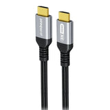 mbeat Tough Link 3m Certified 8K HDMI Cable - Space Grey HDMI 2.1 48Gbps V1202-V2-CBMB-MB-XCB-8KHDM30