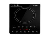 Devanti Electric Ceramic Cooktop 30cm CTT-B-1E-1Z-TOUCH-BK