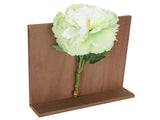 Artificial Flower Hanging Ornaments with Wood Board Indoor Living Room Bedroom Wall Decorations V1294-YM0718-3115200151311