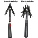Rotary Cultivator Set, Adjustable Rotary Cultivator Garden Tool Reseeding Grass or Soil Mixing Soil V1107-119-59247