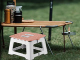 Non-Slip Folding Step Stools - 9x7in Shower Stool for Shaving Legs, Stool Foldable, Foot Stool, V1189-LWWAL-20260401-05321