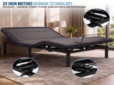 Therapedic Kinetic Advance Adjustable Double Bed Base with Head Tilt ADJ-BED-KAD-DB