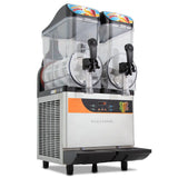 POLYCOOL 24L Double Tank Commercial Slush Machine, Digital Control Panel, SAA Approved, Juice and V219-FDSSLSPY24LB