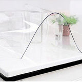 PVC Tablecloth Protector Table Cover Dining Table Cloth Plastic 2134x1070mm 1.5mm V63-838801