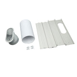 4pcs AC Window Sealing Plates Portable Air Conditioner Exhaust Hose Adjustable Window AC Vent Kit V1294-YM0901-3114240047211