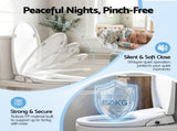 Cefito Non Electric Bidet Toilet Seat O-Shape Dual Nozzle Soft Close WaterMark DIY BIDET-N-ELEC-A106-WH