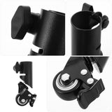 2Pcs Speaker Stand Swivel Wheels Quiet Tripod Casters for Audio Equipment V1366-AZ2-W-21611