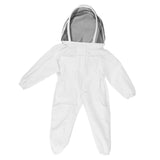One Piece Beekeeping Suit with Veil Hood Children kids Beekeeping Protective Clothes V1294-YM0721-3111210067511