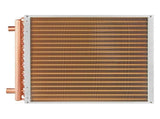 20"x 20" Heat Exchanger Water to Air 3-Row 3/8" Copper Ports 242 Fins V952-CPGSHRQ202001R9UUV0
