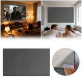 4K HD Portable Anti-Light Projector Screen,100 inch 169 Foldable Metal Projection Display with High V1369-AZ3-W-14137