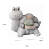 Arty Garden Tortoise Statue 37cm V637-40482TTS