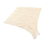 Sun Shade Sail Waterproof Polyester UV Block Canopy with Stainless Steel D Ring for Garden Swimming V1294-YM0703-3111230101811