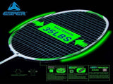 ESPER Explorer X-RACE 38S Badminton Racket 4U 84g Full Carbon Fiber Beginner G5 Aerodynamic V1232-XRACE38S001