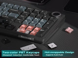 SOLAKAKA Ki99 Pro 99-Key Gasket Mechanical Keyboard Tri-Mode Hot-Swap Knob XFF3-KYKI99P-BL