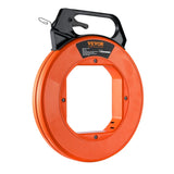 VEVOR Fish Tape, 73.2 m Length, 3 mm, Steel Wire Puller with Optimized Housing and Handle, V952-DJPYDG18240FTTLFXV0