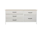 Levede Storage Cabinet Tower Chest of Beige CH1097-CR_NZ