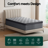 Bed Mattress Giselle 34cm King Single MATTRESS-B-LT34-KS