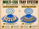 26 Egg Hatching Incubator Machine Automatic Turning Digital LED Chicken Duck V379-EGGINCBT26