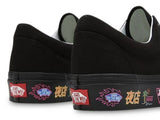 Vans Mens Era Market Canvas Casual Sneakers Shoes Skateboard - Black/Neon V563-VNA5JMLB0K-BLK-US6