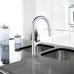 Kitchen Laundry Bathroom Basin Sink Pull Out Mixer Tap Faucet in Chrome V63-847981