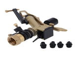 DN25 Rocker Arm Rotating Sprinkler Adjustable Angle Impact Sprinkler Garden Irrigation Tool V1294-YM0901-3111210224811