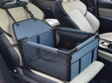 Blue Easy Install Dog Car Seat - Mesh Booster for Small Pets V888-ELOSUNG20480