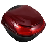 Durable Dark Red Motorcycle Storage Case for Riding Essentials 1Set V1366-AZ2-W-13875