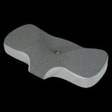 Dreamz Memory Foam Pillow Pillowcase Supprt Grey Rebound PILO1008-GY