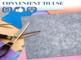 Grey Wool Felt Sheets for DIY Craft Making Lightweight and Durable V1369-AZ3-W-17439