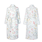 PIP Studio Les Fleurs Cotton Bath Robe White XXL V442-HIN-BATHROBE-LESFLEURS-WHITE-XXL